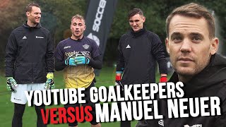 Hat ein AMATEUR Torwart eine CHANCE gegen MANUEL NEUER [upl. by Kahler]