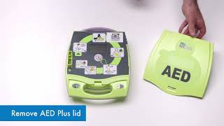 ZOLL® AED Plus® AED Setup Video United States [upl. by Yekcim]