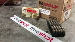 Wolf Military Classic 9mm Ammo Review [upl. by Weisler]