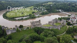 Chepstow Castle drone [upl. by Elman]