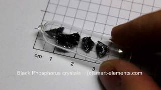 Black Phosphorus crystals [upl. by Ymmac23]