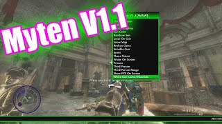 Myten V11 COD WAW CampaignZombies Off Host Mod Menu Showcase  Download XBOX 360JTAG RGH [upl. by Riffle320]