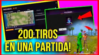 NUEVO CÓDIGO para HACER 200 TIROS Fácil y Rápido en FREE FIRE [upl. by Arihsaj]