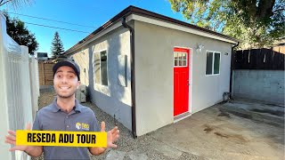 ADU PROPERTY TOUR  Garage Conversion  Reseda [upl. by Kramer]