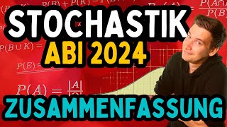 Mathe Abi 2024 die 10 wichtigsten StochastikAufgabentypen für Dein Mathe Abi [upl. by Yorztif129]