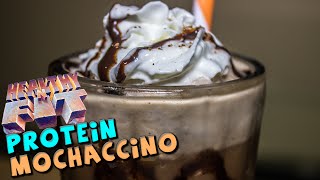 PROTEIN Mochaccino Recipe Healthy N Fit [upl. by Aloz312]