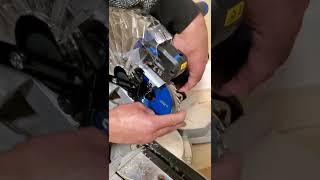 How to Replace a Miter Saw Blade  RYOBI Miter Saw [upl. by Atwahs]