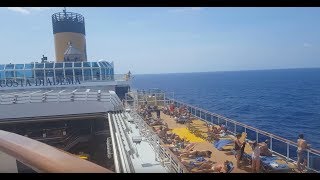 Costa Diadema  cruise ship tour [upl. by Ardnyk68]