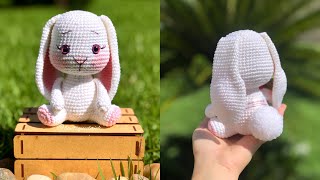 Coelho Snow em amigurumi parte 1 [upl. by Aytida]