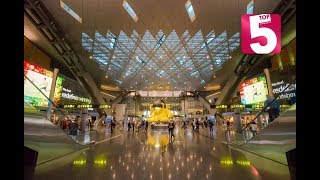 Top 5 things to do inside the Hamad International Airport during a layover [upl. by Kyne65]