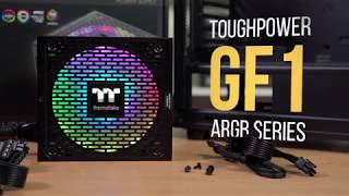 Thermaltake Power Supply  Toughpower GF1 ARGB Gold Series Unboxing [upl. by Zeeba506]