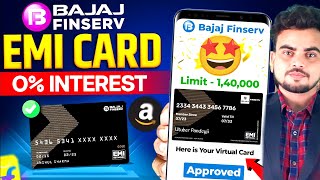 Bajaj Finance Card Kaise Banaye StepbyStep Process in Hindi  Apply Now [upl. by Yrollam164]