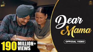 DEAR MAMA Full Video Sidhu Moose Wala Kidd HunnyPK Films  GoldMedia  Latest Punjabi Songs 2020 [upl. by Llenreb969]