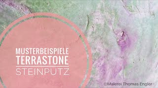 Musterbeispiele für Terrastone  Steinputz [upl. by Persas]