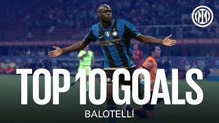 TOP 10 GOALS  BALOTELLI ⚫🔵 [upl. by Simsar]