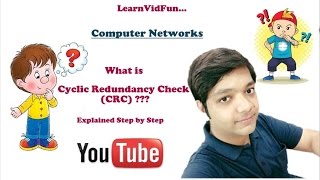 CRC Cyclic Redundancy Check Explained Step by Step Part1 [upl. by Tomlinson]