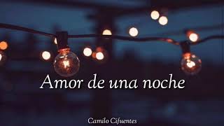 Amor de una noche  NKlabe Lyrics [upl. by Welcher635]