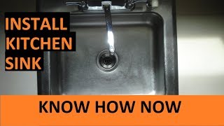 How to install silicone caulk around kitchen countertop shower bath tub etc [upl. by Mona]