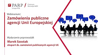 Zamówienia publiczne agencji Unii Europejskiej [upl. by Kerstin]