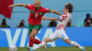 FIFA WORLD CUP QATAR 2022  Sofyan Amrabat amazing defensive skills [upl. by Anana]