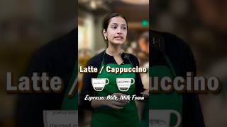 Types of coffee in Starbucks english vocabulary learnenglish englishgrammar coffee viralvideo [upl. by Anilehs]