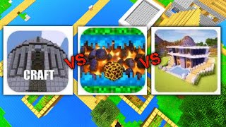 Minicraft vs master craft vs craft world  2024 [upl. by Ruenhs]