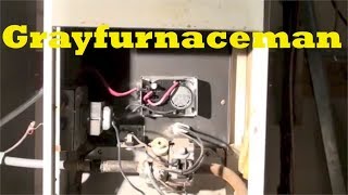 How to relight the pilot on the gas furnace [upl. by Nisen]