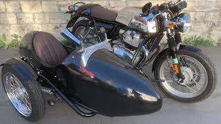 Royal Enfield Continental GT 650 Side Car Watsonian Prescott [upl. by Mcgill]