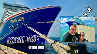 Carnival Mardi Gras Eastern Caribbean Cruise  Grand Turk Golf Cart Tour [upl. by Dorothea824]