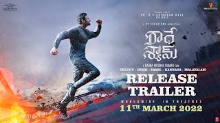 Radhe Shyam Telugu Release Trailer  Prabhas  Pooja Hegde  Radha Krishna  11th March Release [upl. by Aronle]