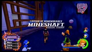 Kingdom Hearts 25 lowest levels to get past the Cavern of Remembrance [upl. by Bobbee]