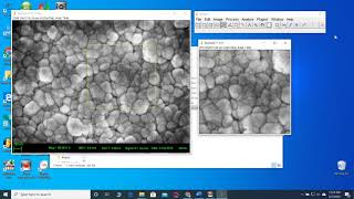 ImageJ  Scanning Electron Microscope SEM Image Analysis Basic  Particle Size  AMCTec  001 [upl. by Schwenk365]