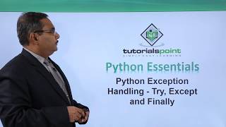 Python  Exception Handling Try Except and Finally [upl. by Nalor]