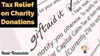 Tax Relief on Donations to Charity  Part 1 [upl. by Genvieve]