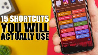 15 iPhone Shortcuts You Will Actually USE [upl. by Johnette10]