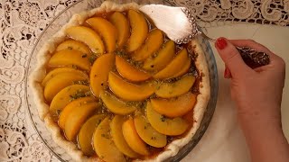 Quick Apricot Pie Recipe using Canned Apricot You will Love It ❤️ [upl. by Bray]