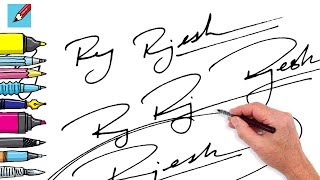 How to Design your Own Awesome Autograph Signature Real Easy [upl. by Aryajay596]