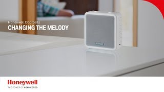 Changing the melody  Doorbells  Honeywell Home [upl. by Yseulte]