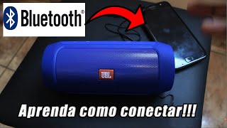 COMO CONECTAR A CAIXA DE SOM CHARGE2 JBL VIA BLUETOOTH [upl. by Genvieve]