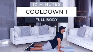 Cooldown amp Stretch  10 Minutes  Full Body [upl. by Tiedeman875]