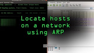 Discover amp Scan for Devices on a Network with ARP Tutorial [upl. by Artimed]