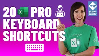 Excel Keyboard Shortcuts Pros Swear By to x10 PRODUCTIVITY [upl. by Diraj]