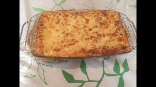 How to Make Lasagna Recipe  طريقة عمل لازانيا باللحم المفروم [upl. by Malone709]