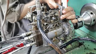 diesel pump Toyota 3l fuel setting  Toyota 3l diesel pump repair [upl. by Adarbil]