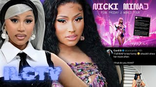 Cardi B FAILS fans with NO album date  Nicki Minaj’s ‘Pink Friday 2’ tour BREAKS WORLD records… [upl. by Nayrb]