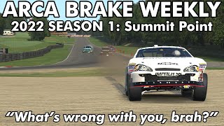 quotWhats wrong with you brahquot  ARCA Brake Weekly  Summit Point [upl. by Sackville]