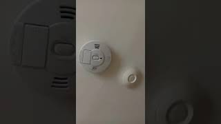 Testing a Kidde smoke  Co alarm 10SCO [upl. by Suiraj810]