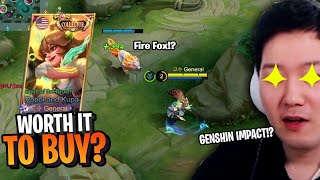 How much is Popol and Kupa Collector skin Spirit of the Brush  Mobile Legends Popol Jungle [upl. by Flavia41]