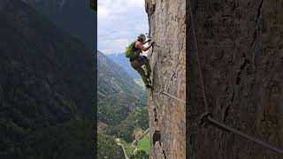 Magst du Traversen Hans Kammerlander Klettersteig [upl. by Aneleairam]