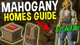 Testing the New Mahogany Homes Construction Training Method Construction Contract Guide OSRS [upl. by Mathe701]